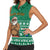 South Africa Christmas Women Sleeveless Polo Shirt Christmas Santa Claus Tattoo - Wonder Print Shop