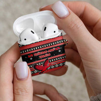 Trinidad and Tobago Christmas AirPods Case Bird and Coat of Arms Design - Wonder Print Shop
