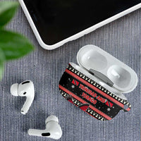 Trinidad and Tobago Christmas AirPods Case Bird and Coat of Arms Design - Wonder Print Shop