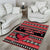 Trinidad and Tobago Christmas Area Rug Bird and Coat of Arms Design - Wonder Print Shop