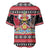 Trinidad and Tobago Christmas Baseball Jersey Bird and Coat of Arms Design - Wonder Print Shop