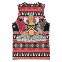 Trinidad and Tobago Christmas Basketball Jersey Bird and Coat of Arms Design - Wonder Print Shop