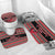 Trinidad and Tobago Christmas Bathroom Set Bird and Coat of Arms Design - Wonder Print Shop