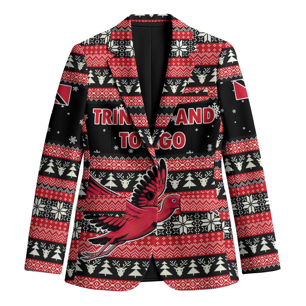 Trinidad and Tobago Christmas Blazer Bird and Coat of Arms Design - Wonder Print Shop