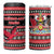 Trinidad and Tobago Christmas 4 in 1 Can Cooler Tumbler Bird and Coat of Arms Design - Wonder Print Shop