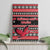 Trinidad and Tobago Christmas Canvas Wall Art Bird and Coat of Arms Design - Wonder Print Shop