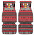 Trinidad and Tobago Christmas Car Mats Bird and Coat of Arms Design - Wonder Print Shop