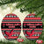 Trinidad and Tobago Christmas Ceramic Ornament Bird and Coat of Arms Design - Wonder Print Shop