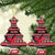 Trinidad and Tobago Christmas Ceramic Ornament Bird and Coat of Arms Design - Wonder Print Shop