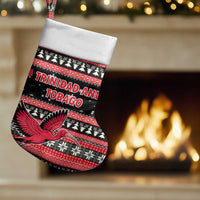 Trinidad and Tobago Christmas Stocking Bird and Coat of Arms Design - Wonder Print Shop