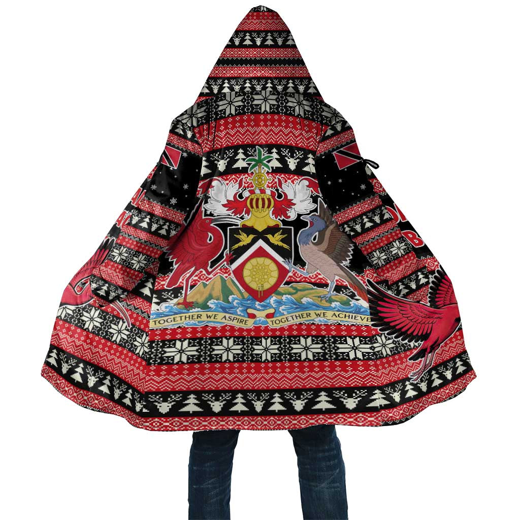 Trinidad and Tobago Christmas Cloak Bird and Coat of Arms Design - Wonder Print Shop