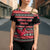 Trinidad and Tobago Christmas Cross Shoulder Shirt Bird and Coat of Arms Design - Wonder Print Shop