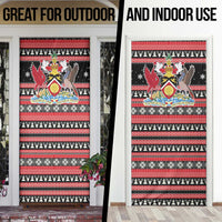 Trinidad and Tobago Christmas Door Cover Bird and Coat of Arms Design - Wonder Print Shop