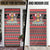 Trinidad and Tobago Christmas Door Cover Bird and Coat of Arms Design - Wonder Print Shop