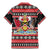 Trinidad and Tobago Christmas Family Matching Mermaid Dress and Hawaiian Shirt Bird and Coat of Arms Design - Wonder Print Shop
