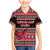 Trinidad and Tobago Christmas Family Matching Mermaid Dress and Hawaiian Shirt Bird and Coat of Arms Design - Wonder Print Shop