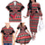 Trinidad and Tobago Christmas Family Matching Off The Shoulder Long Sleeve Dress and Hawaiian Shirt Bird and Coat of Arms Design - Wonder Print Shop