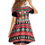 Trinidad and Tobago Christmas Family Matching Off Shoulder Maxi Dress and Hawaiian Shirt Bird and Coat of Arms Design - Wonder Print Shop