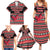 Trinidad and Tobago Christmas Family Matching Summer Maxi Dress and Hawaiian Shirt Bird and Coat of Arms Design - Wonder Print Shop