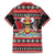 Trinidad and Tobago Christmas Family Matching Summer Maxi Dress and Hawaiian Shirt Bird and Coat of Arms Design - Wonder Print Shop