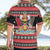 Trinidad and Tobago Christmas Hawaiian Shirt Bird and Coat of Arms Design - Wonder Print Shop