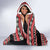 Trinidad and Tobago Christmas Hooded Blanket Bird and Coat of Arms Design - Wonder Print Shop