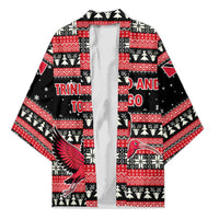 Trinidad and Tobago Christmas Kimono Bird and Coat of Arms Design - Wonder Print Shop