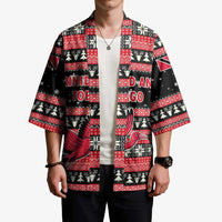 Trinidad and Tobago Christmas Kimono Bird and Coat of Arms Design - Wonder Print Shop