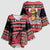 Trinidad and Tobago Christmas Kimono Sleeve Blouse Bird and Coat of Arms Design - Wonder Print Shop