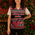 Trinidad and Tobago Christmas Knitted V-Neck Vest Bird and Coat of Arms Design - Wonder Print Shop