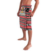 Trinidad and Tobago Christmas Lavalava Bird and Coat of Arms Design - Wonder Print Shop