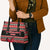 Trinidad and Tobago Christmas Leather Bag Bird and Coat of Arms Design - Wonder Print Shop