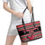Trinidad and Tobago Christmas Leather Tote Bag Bird and Coat of Arms Design - Wonder Print Shop