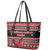 Trinidad and Tobago Christmas Leather Tote Bag Bird and Coat of Arms Design - Wonder Print Shop