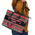Trinidad and Tobago Christmas Leather Tote Bag Bird and Coat of Arms Design - Wonder Print Shop