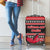 Trinidad and Tobago Christmas Luggage Cover Bird and Coat of Arms Design - Wonder Print Shop