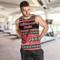 Trinidad and Tobago Christmas Men Tank Top Bird and Coat of Arms Design - Wonder Print Shop
