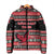 Trinidad and Tobago Christmas Padded Jacket Bird and Coat of Arms Design - Wonder Print Shop