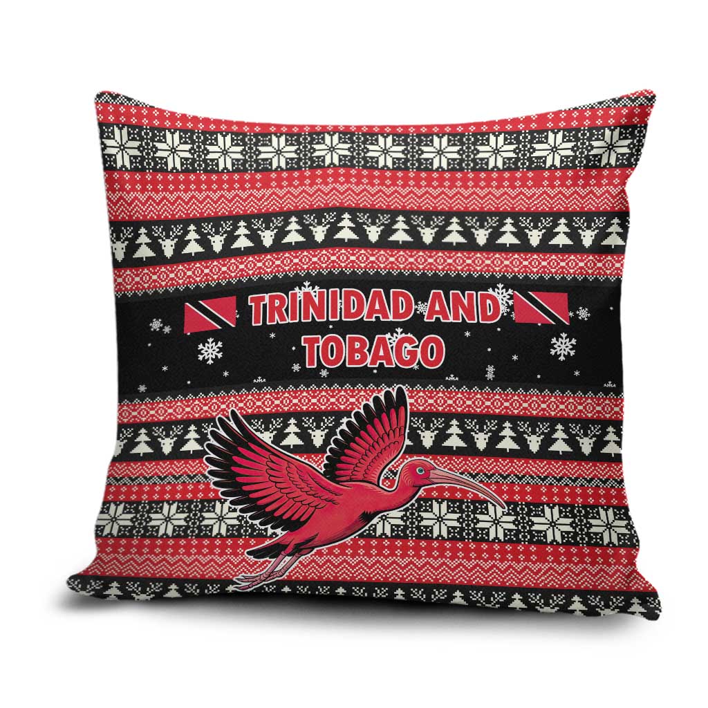 Trinidad and Tobago Christmas Pillow Cover Bird and Coat of Arms Design - Wonder Print Shop