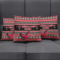 Trinidad and Tobago Christmas Pillow Cover Bird and Coat of Arms Design - Wonder Print Shop