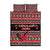Trinidad and Tobago Christmas Quilt Bed Set Bird and Coat of Arms Design - Wonder Print Shop