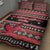 Trinidad and Tobago Christmas Quilt Bed Set Bird and Coat of Arms Design - Wonder Print Shop