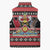 Trinidad and Tobago Christmas Sleeveless Puffer Jacket Bird and Coat of Arms Design - Wonder Print Shop