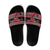Trinidad and Tobago Christmas Slide Sandals Bird and Coat of Arms Design - Wonder Print Shop