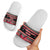 Trinidad and Tobago Christmas Slide Sandals Bird and Coat of Arms Design - Wonder Print Shop