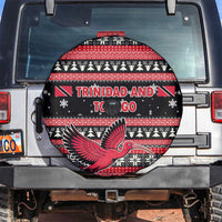 Trinidad and Tobago Christmas Spare Tire Cover Bird and Coat of Arms Design - Wonder Print Shop