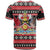 Trinidad and Tobago Christmas T Shirt Bird and Coat of Arms Design - Wonder Print Shop