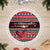 Trinidad and Tobago Christmas Tree Skirt Bird and Coat of Arms Design - Wonder Print Shop