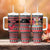 Trinidad and Tobago Christmas Tumbler With Handle Bird and Coat of Arms Design - Wonder Print Shop