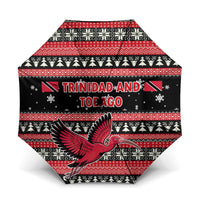 Trinidad and Tobago Christmas Umbrella Bird and Coat of Arms Design - Wonder Print Shop